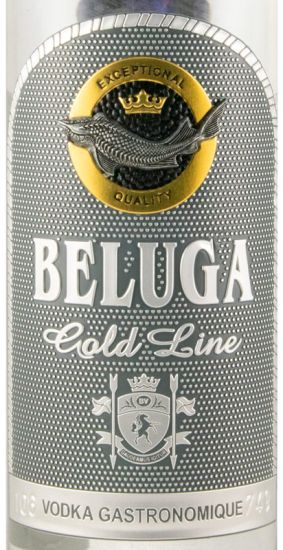 Vodka Beluga Gold Line (with a brush)