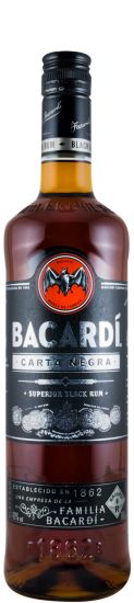 Rum Bacardí Black
