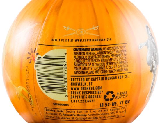 Rum Captain Morgan Jack-O-Blast