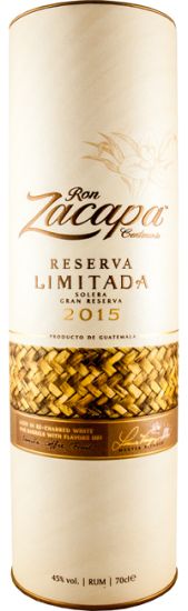 2015 Rum Zacapa Centenario Reserva Limitada