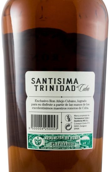 Rum Santisima Trinidad 7 anos