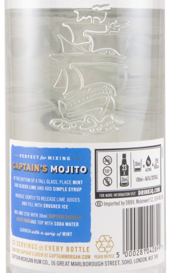 Rum Captain Morgan White