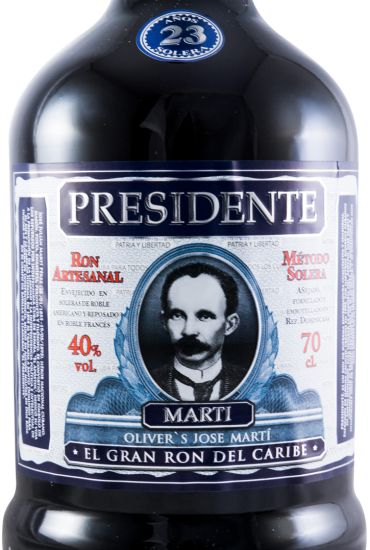 Rum Presidente Marti 23 years Solera
