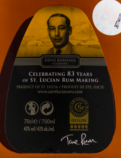 1931 Rum St.Lucia 1931 Batch 4 Anniversary