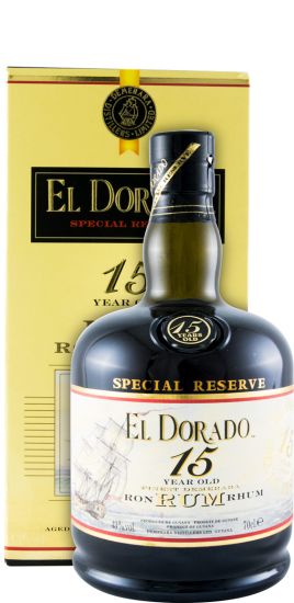 Rum El Dorado 15 years