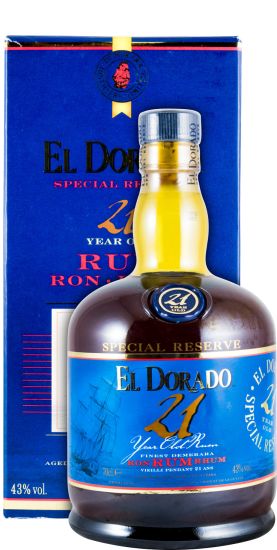 Rum El Dorado 21 years