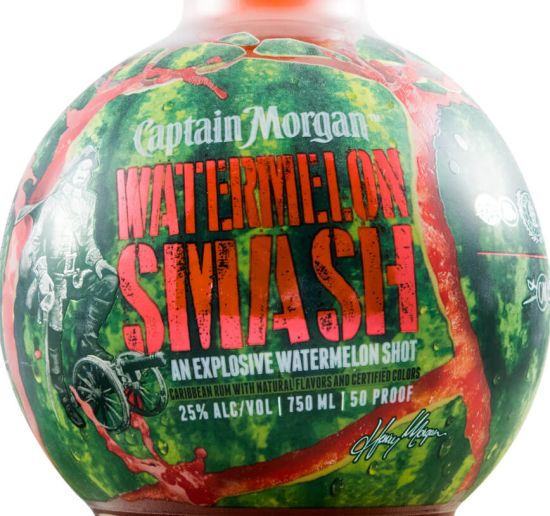Rum Captain Morgan Watermelon Smash