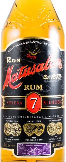 Rum Matusalem Solera 7 anos