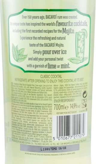 Rum Bacardí Mojito
