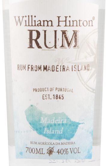 Rum Agrícola da Madeira William Hinton Natural