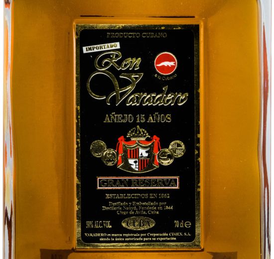 Rum Varadero 15 years Gran Reserva Anejo