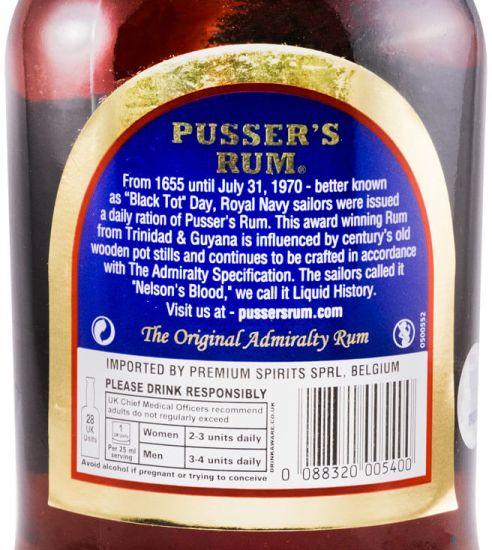 Rum Pusser's Original Admiralty