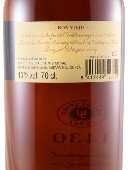 Rum Valdespino Malt Viejo