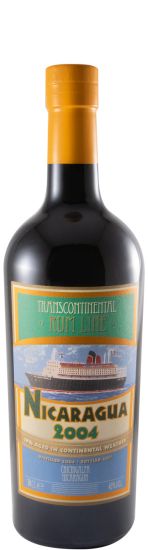 2004 Rum Transcontinental Nicarágua c/2 Copos Rum Line