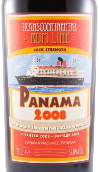2008 Rum Transcontinental Panamá Rum Line