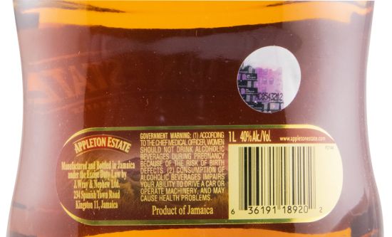 Rum Appleton Estate Signature Blend 1L