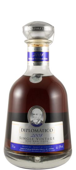 2008 Rum Diplomático Vintage