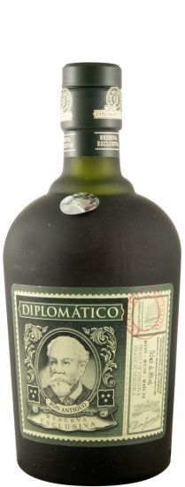 Rum Diplomático Reserva Exclusiva c/2 Copos
