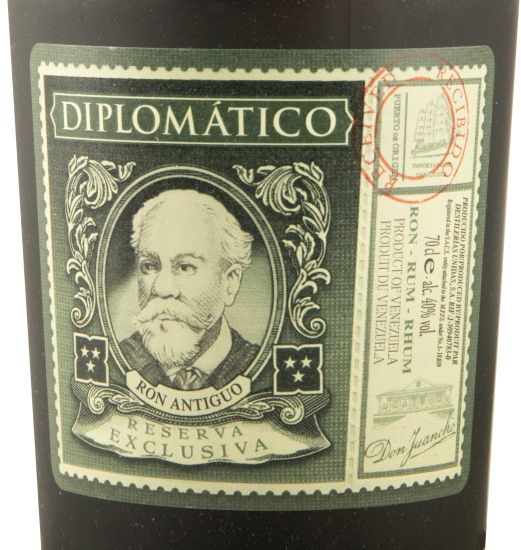 Rum Diplomático Reserva Exclusiva c/2 Copos