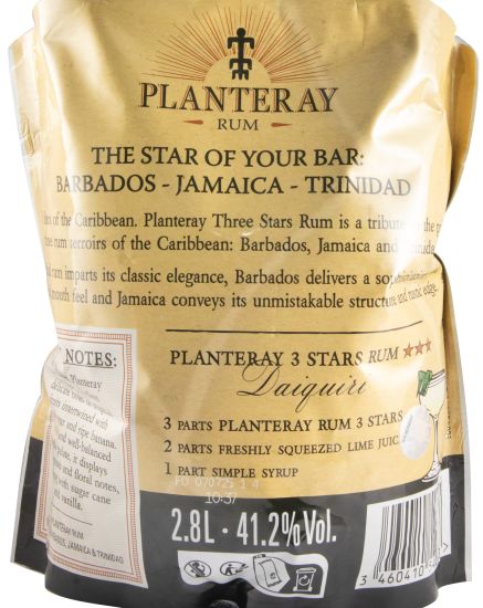 Rum Planteray 3 Stars 2,8L