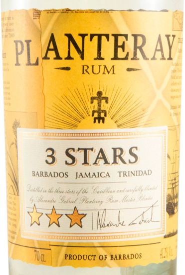 Rum Planteray 3 Stars White