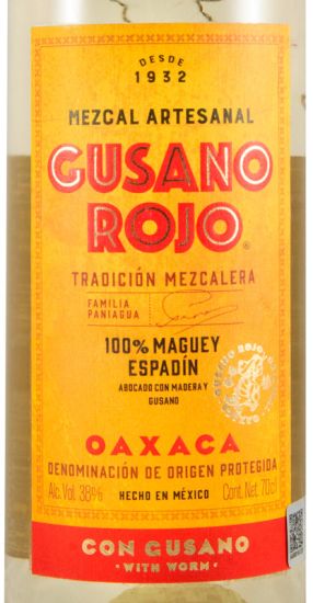 Mezcal Gusano Rojo