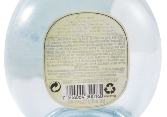 Tequila Don Julio Blanco