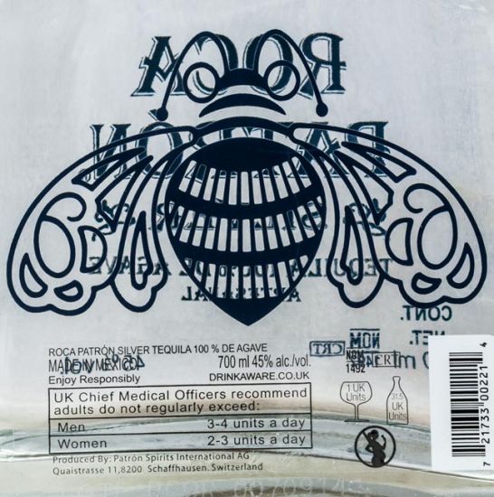 Tequila Roca Patrón Silver 100% Agave