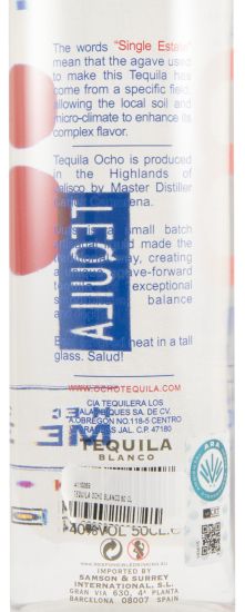 Tequila Ocho Blanco 50cl