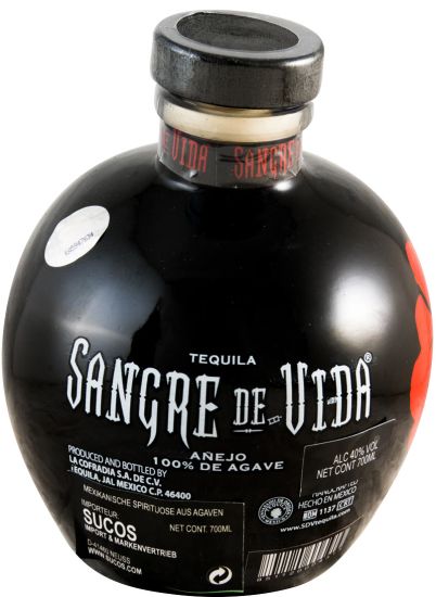 Tequila Sangre de Vida Anejo 100% Agave
