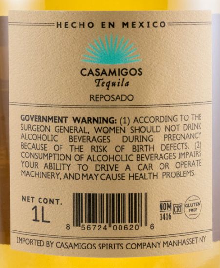 Tequila Casamigos Reposado 1L