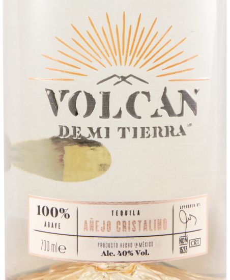 Tequila Volcán de Mi Tierra Añejo Cristalino