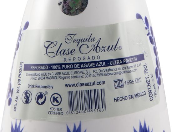 Tequila Clase Azul Reposado