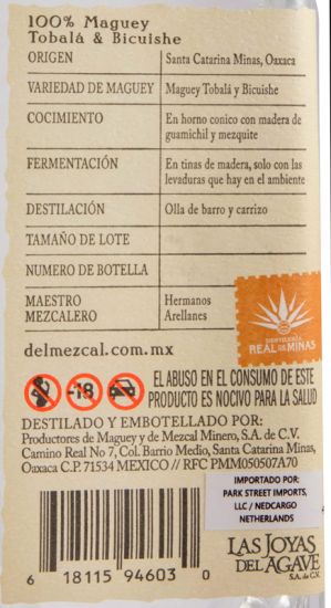 Mezcal Don Amado Tobalá & Bicuishe