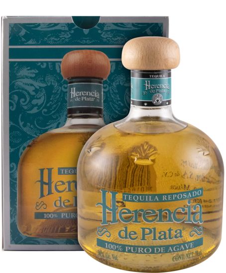 Tequila Herencia de Plata Reposado 100% Agave