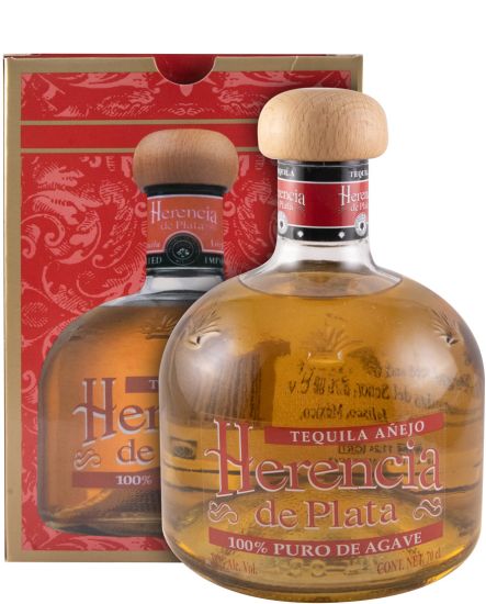 Tequila Herencia de Plata Añejo 100% Agave