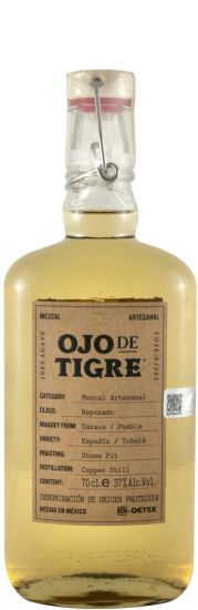 Mezcal Ojo de Tigre Espadim & Tobalá Reposado