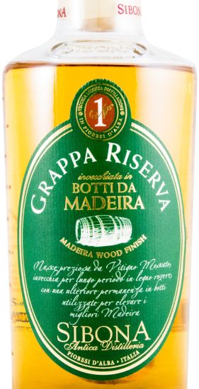 Grappa Sibona Riserva Botti da Madeira 50cl