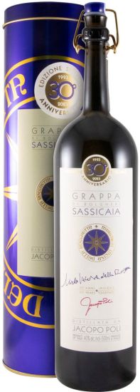 Grappa Jacopo Poli Sassicaia di Bolgheri 50cl