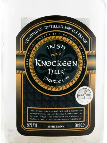 Knockeen Hills Poteen Gold Extra Strength 50cl