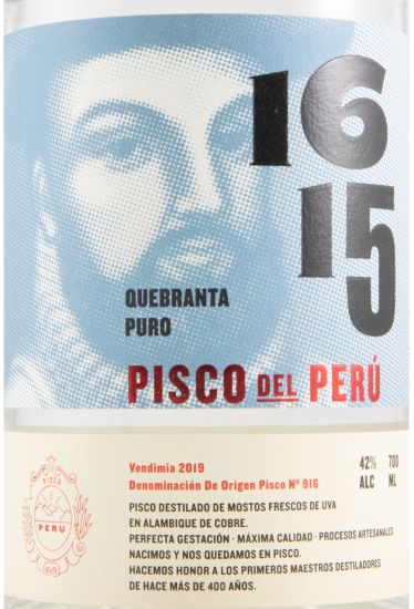 Spirit Pisco 1615 Puro Quebranta