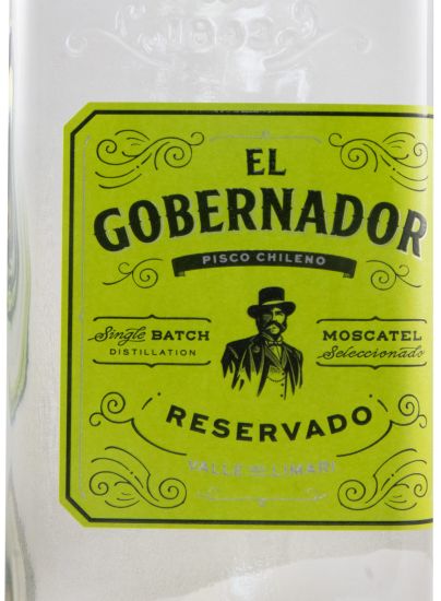 Aguardente Pisco El Gobernador Reservado