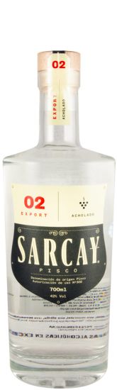 Spirit Pisco Sarcay Acholado