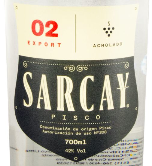 Spirit Pisco Sarcay Acholado