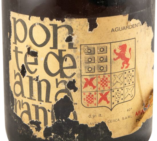 Aguardente Vínica Ponte de Amarante Velha (rótulo danificado) 91cl