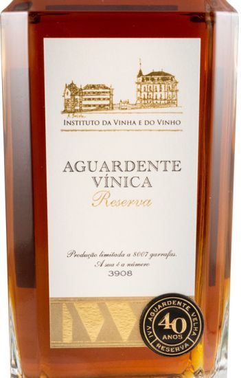 Aguardente Vínica IVV Reserva 40 anos