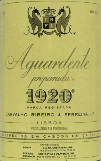Wine Spirit 1920 Prepared (screw cap) 1L