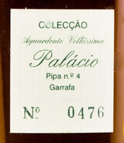 Aguardente Vínica Palácio Velhíssima 35cl