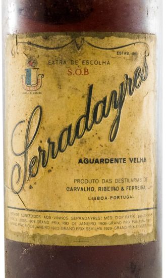 Aguardente Serradayres Velha 1L