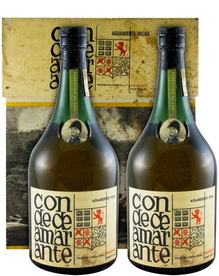 Pack Spirit Conde de Amarante (former bottle) 2x93cl